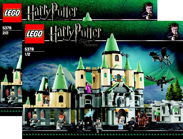 5378-Hogwarts Castle (3rd edition) - INSTRUCTIONS ONLY