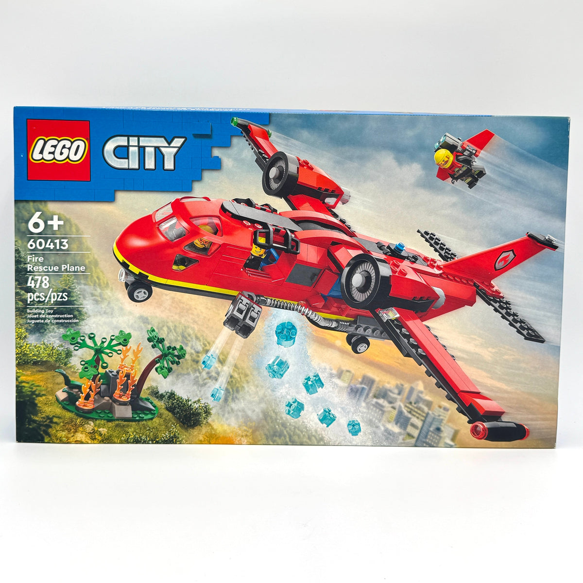 60413 - Fire Rescue Plane - EMPTY BOX ONLY