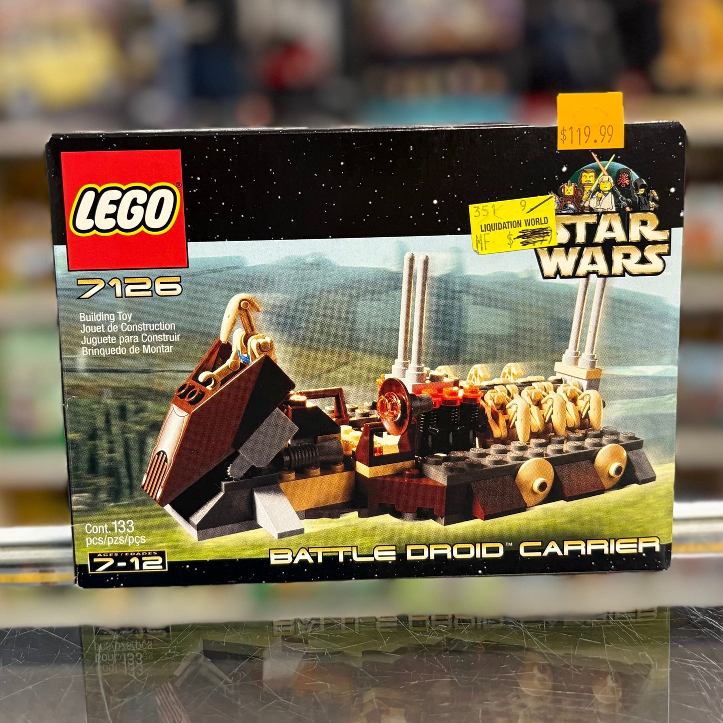 7126 - Battle Droid Carrier - EMPTY BOX ONLY
