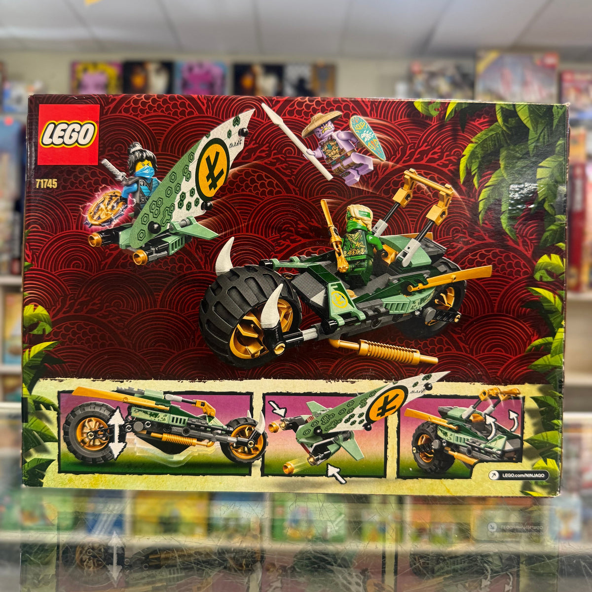Lloyd's Jungle Chopper Bike, 71745 - LEGO® Ninjago Set