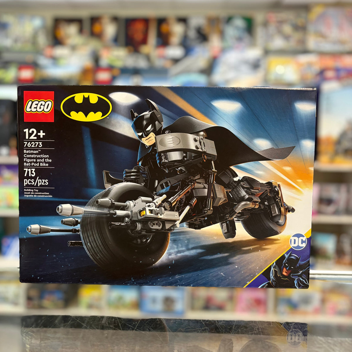 76273 - Batman Construction Figure and the Bat-Pod Bike - EMPTY BOX ONLY
