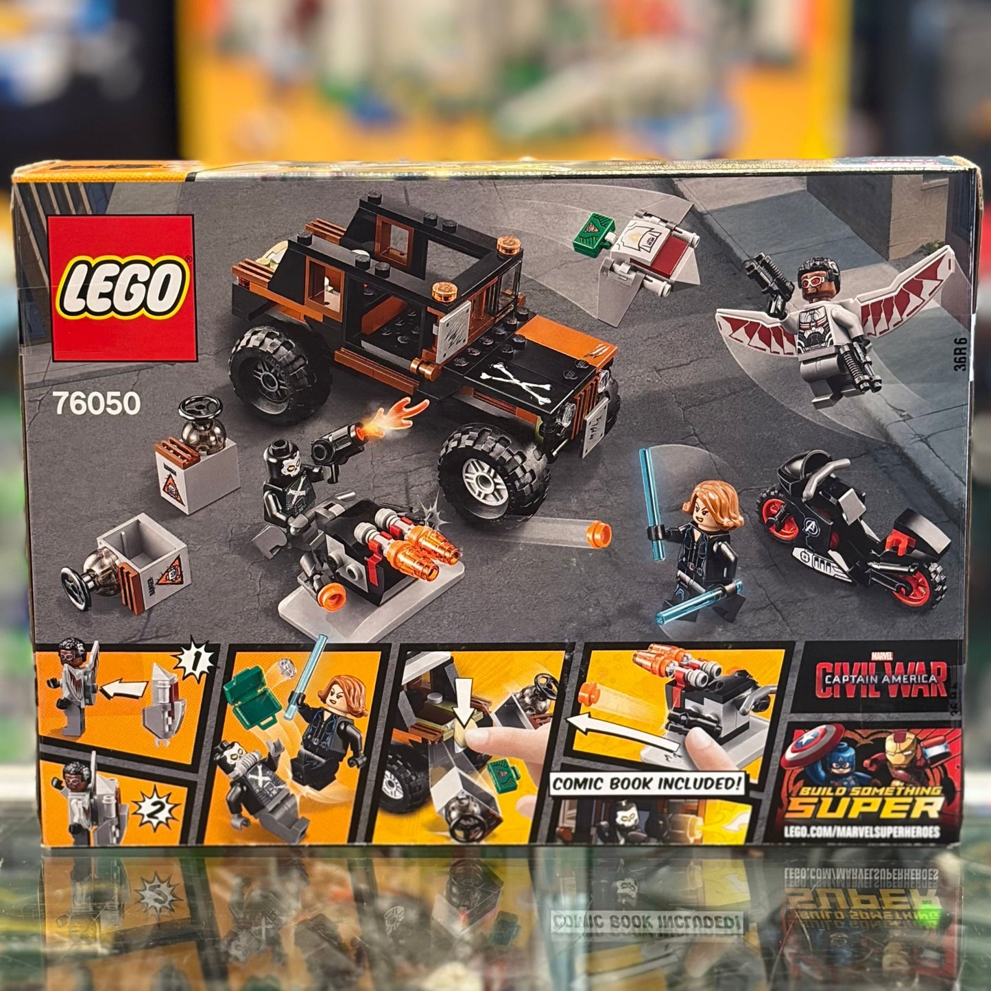 Crossbones' Hazard Heist, 76050 - LEGO® Marvel Set