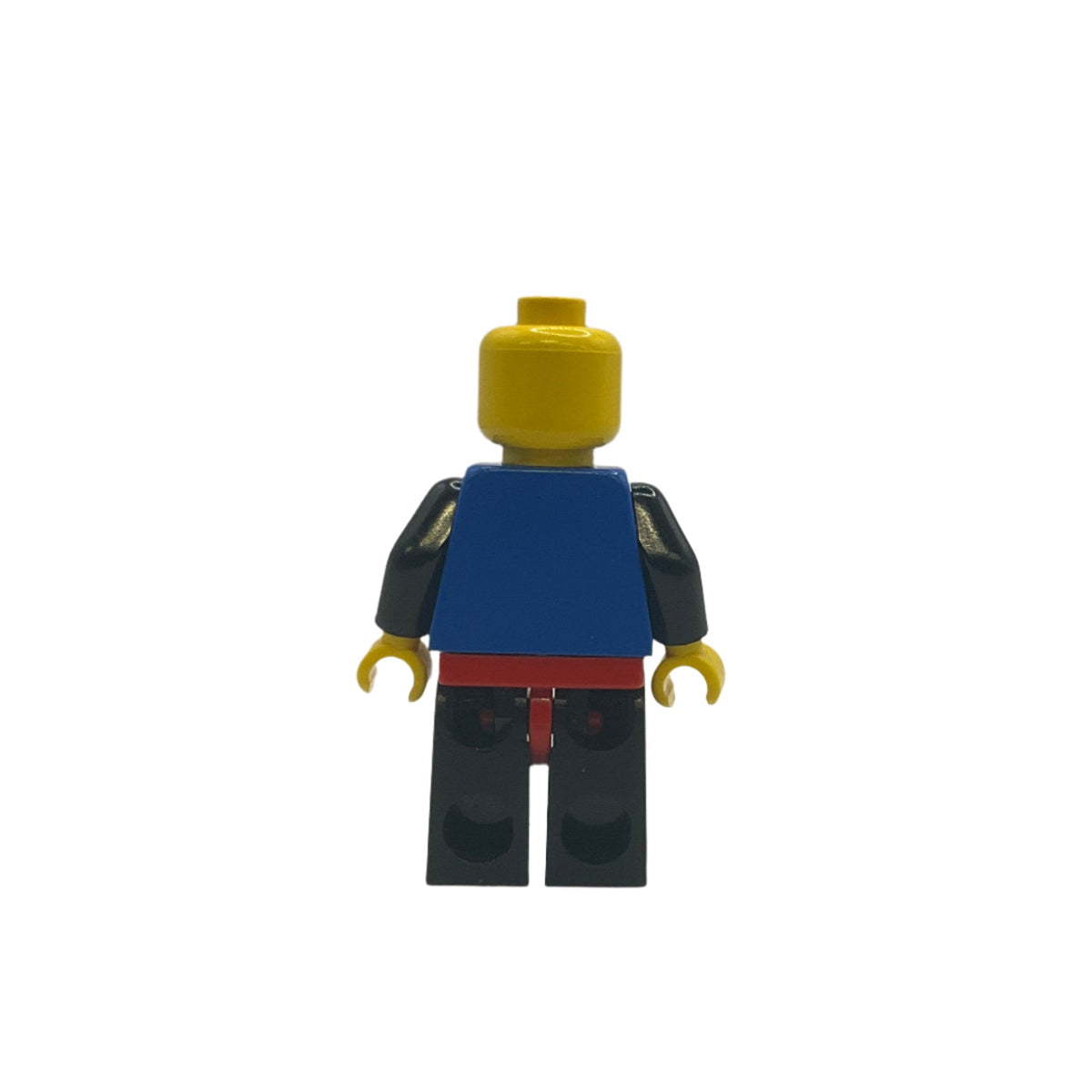 Castle - Black Legs with Red Hips, Dark Gray Grille Helmet, Red Plume, Blue Plastic Cape, Cas181