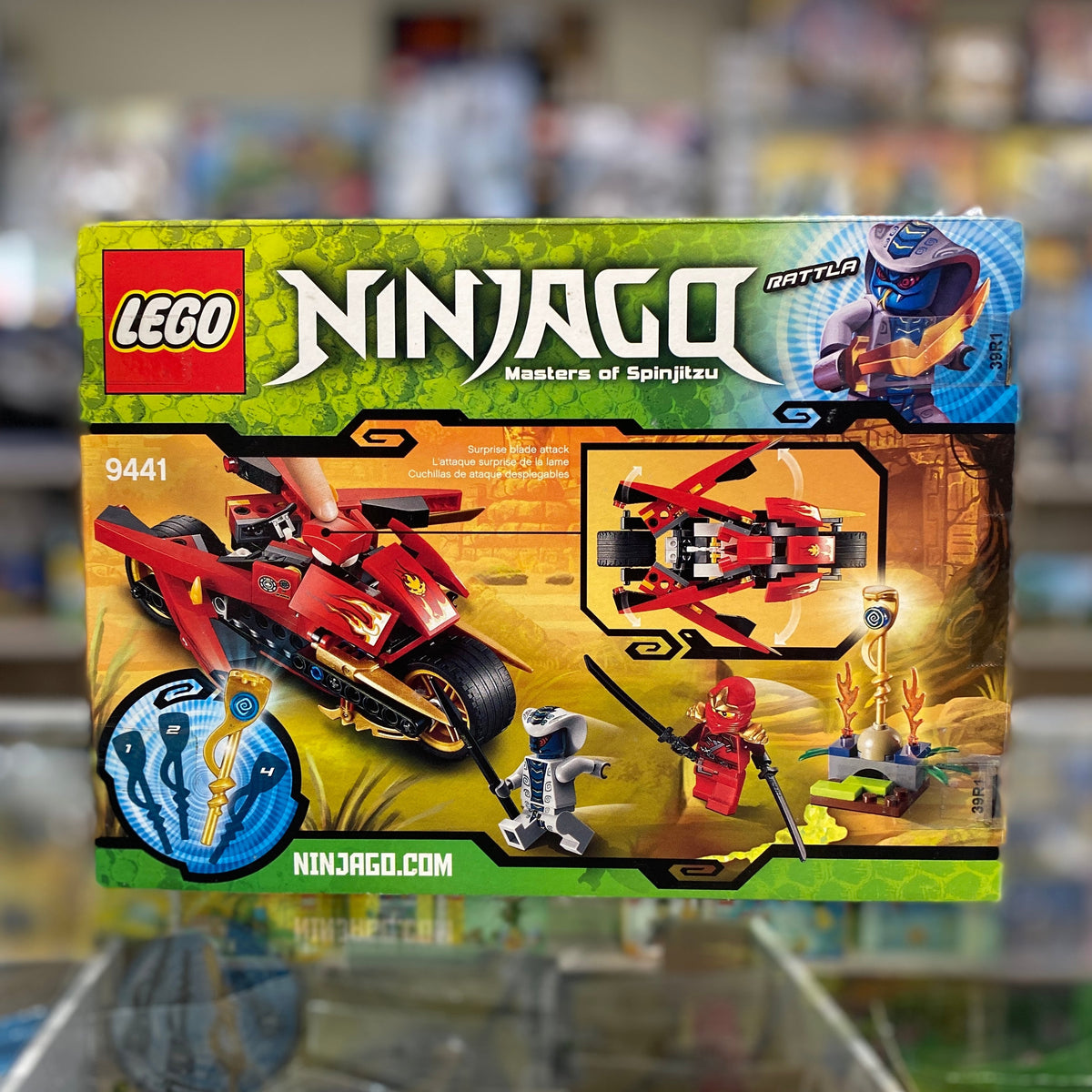 Kai's Blade Cycle, 9441 - LEGO® Ninjago Set