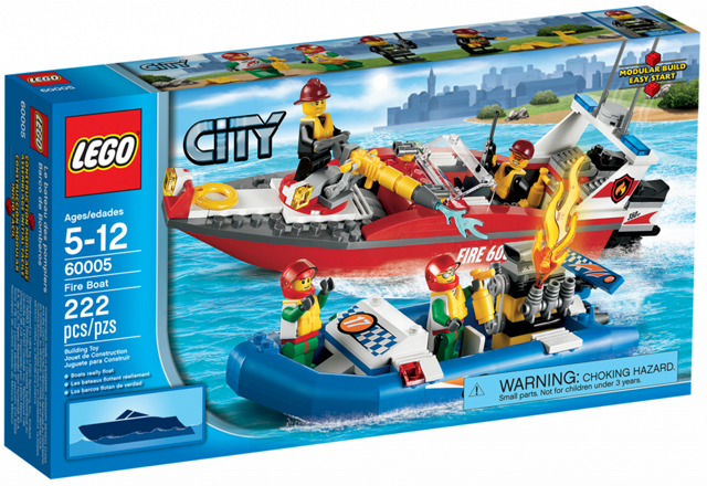 60005 - Fire Boat - EMPTY BOX ONLY