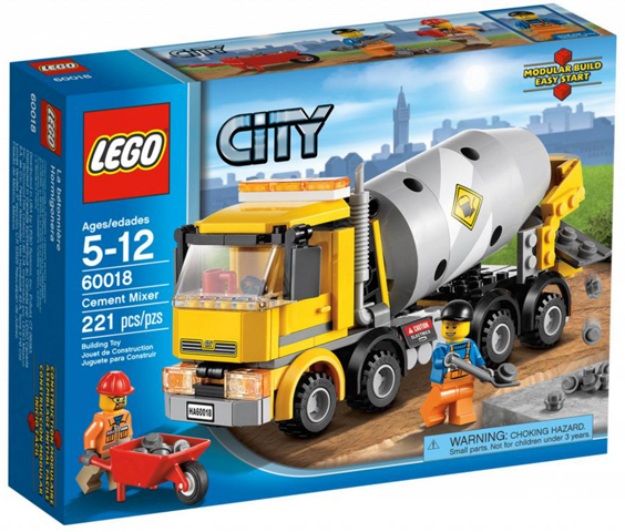 60018 - Cement Mixer - EMPTY BOX ONLY