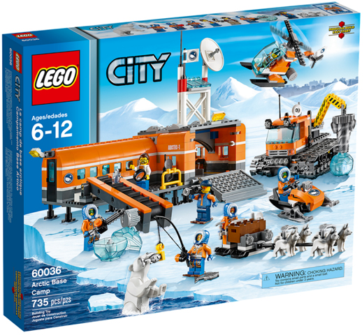 60036 - Arctic Base Camp - EMPTY BOX ONLY