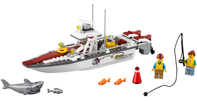 Fishing Boat, 60147 LEGO® City Set