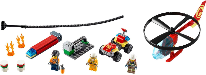 Fire Helicopter Response, 60248 LEGO® City Set