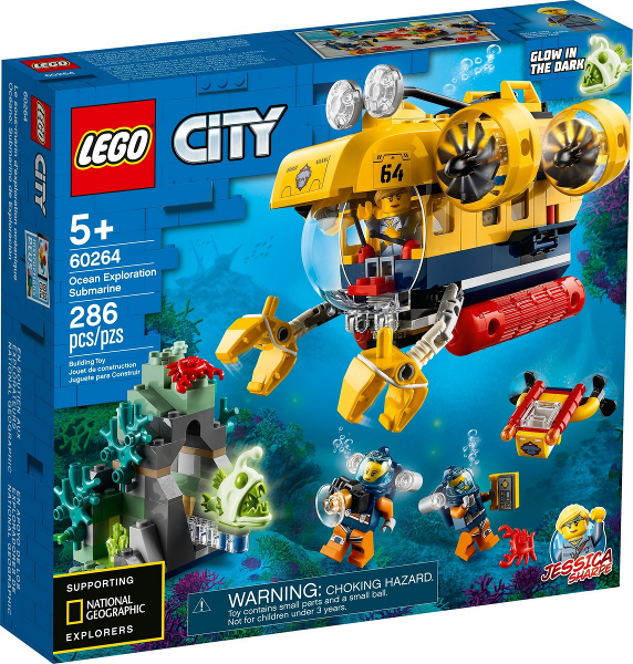 60264 - Ocean Exploration Submarine - EMPTY BOX ONLY