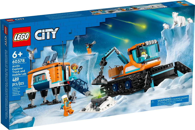 60378 - Artic Explorer Truck and Mobile Lab - EMPTY BOX ONLY