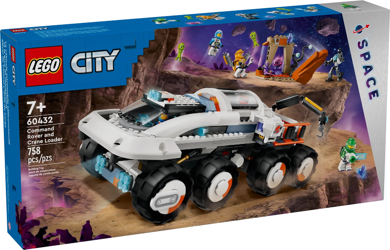 60432 - Command Rover and Crane Loader - EMPTY BOX ONLY