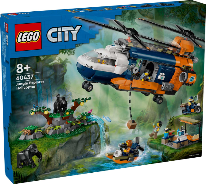 60437 - Jungle Explorer Helicopter - EMPTY BOX ONLY
