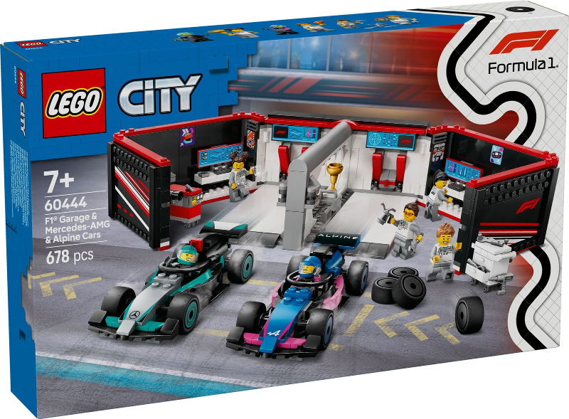 60444 - F1 Garage & Mercedes - AMG & Alpine Cars