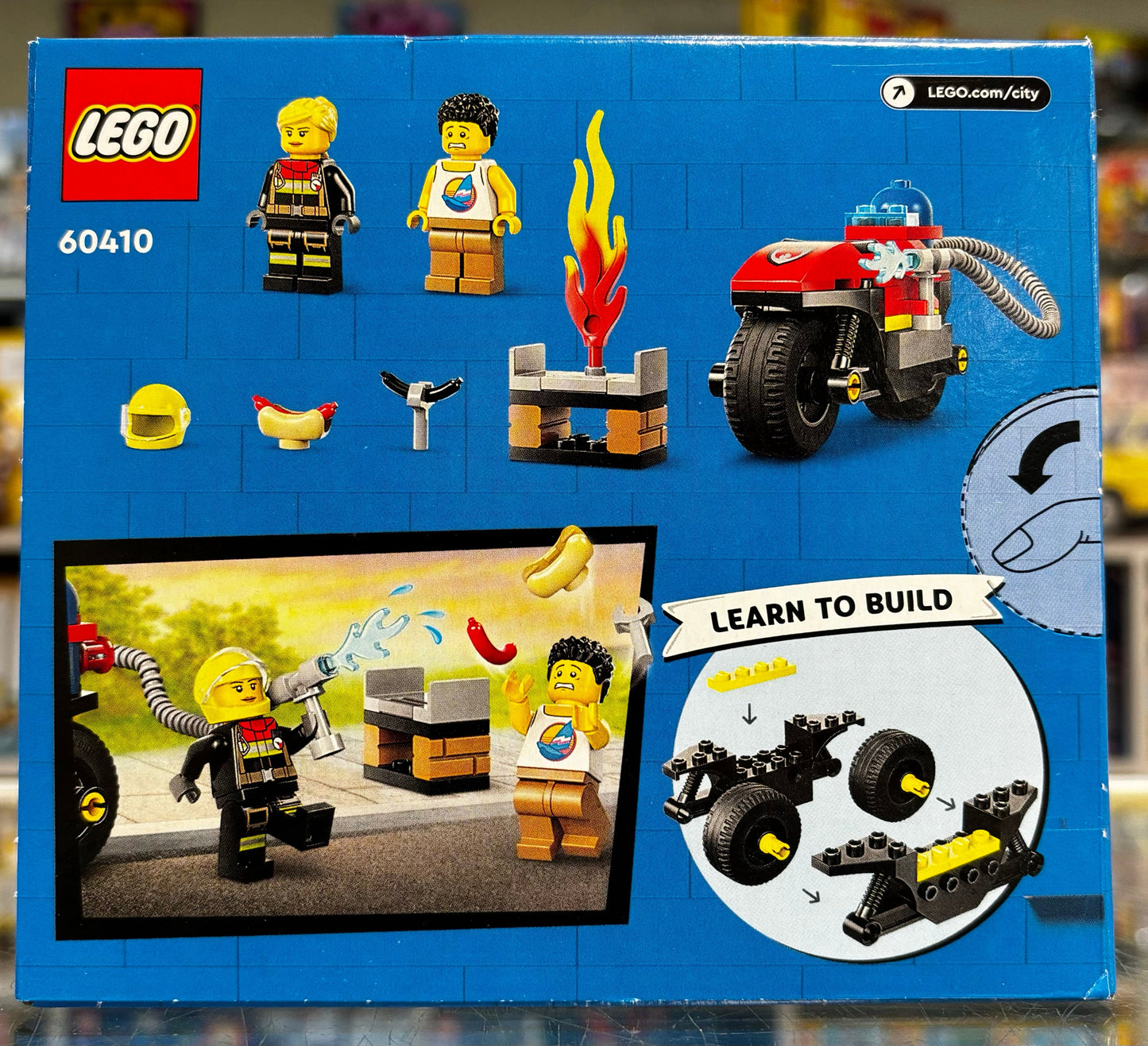 Fire Rescue Motorcycle - 60410 LEGO® City Set