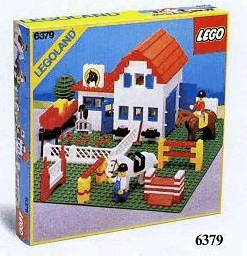6379 - Riding Stable - EMPTY BOX ONLY