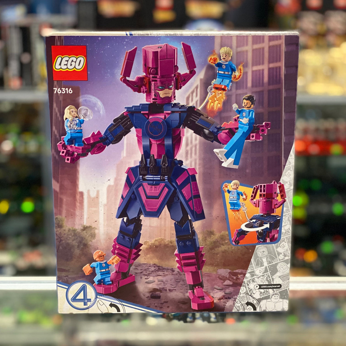 Fantastic Four vs. Galactus Construction Figure, 76316 - LEGO® Marvel Set