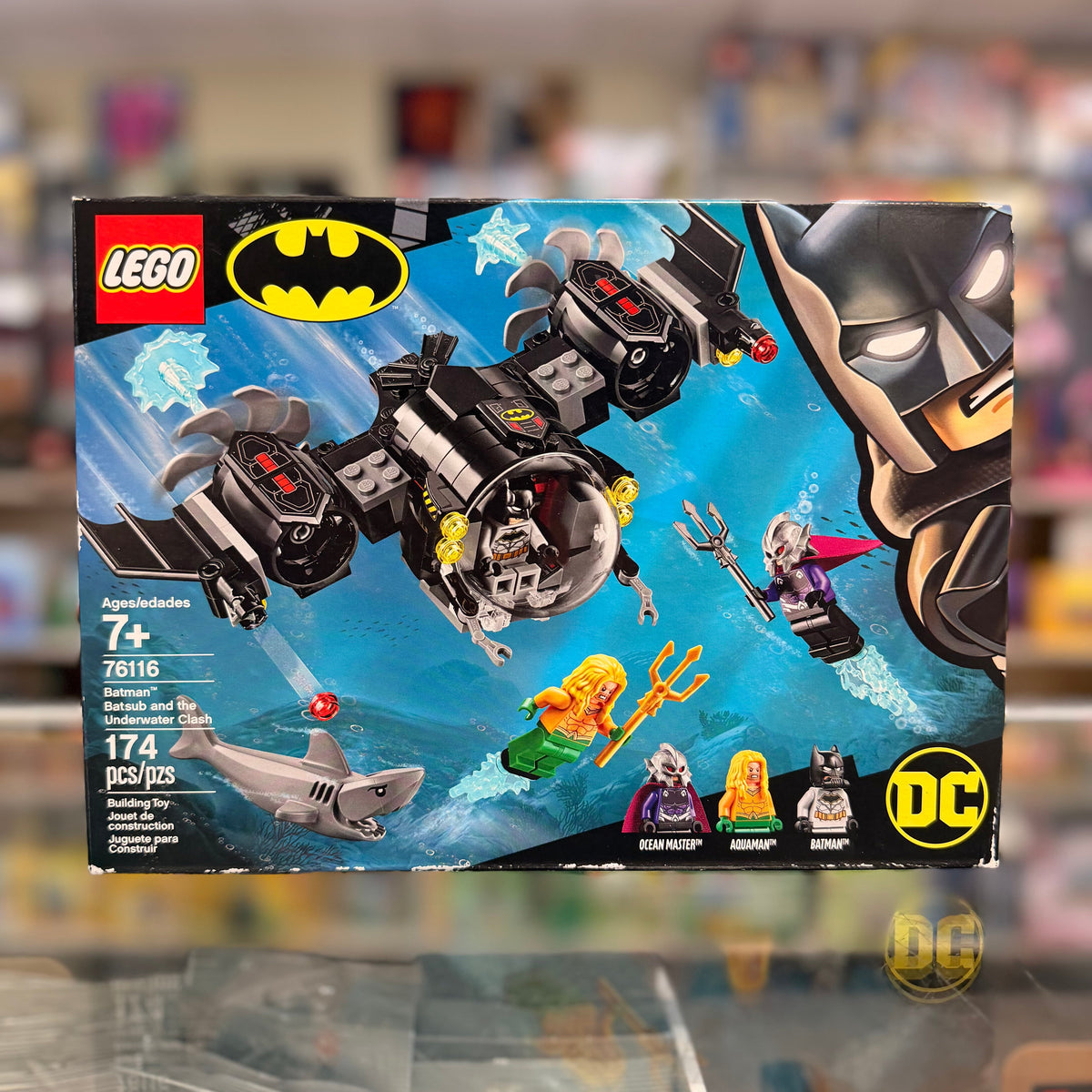 76116 - Batman Batsub and the Underwater Clash - EMPTY BOX ONLY