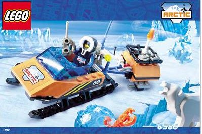 6586 - Polar Scout - EMPTY BOX ONLY