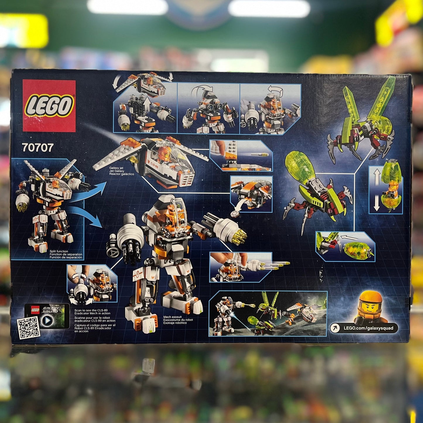 CLS-89 Eradicator Mech, 70707 - LEGO® Galaxy Squad Set