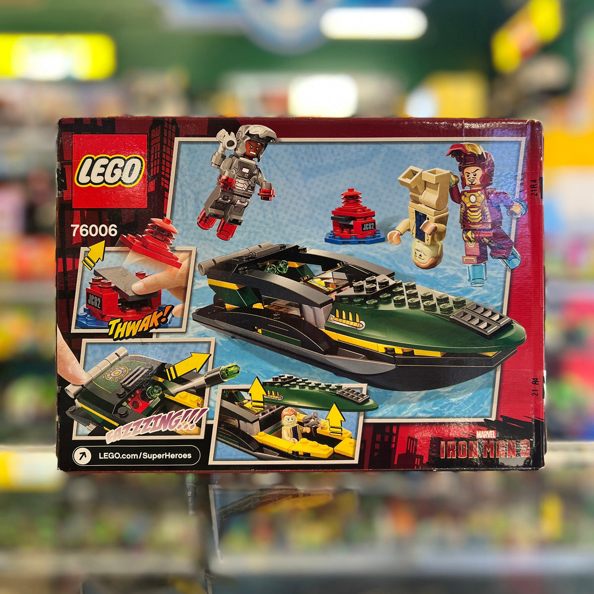 Iron Man: Extremis Sea Port Battle, 76006 - LEGO® Marvel Set