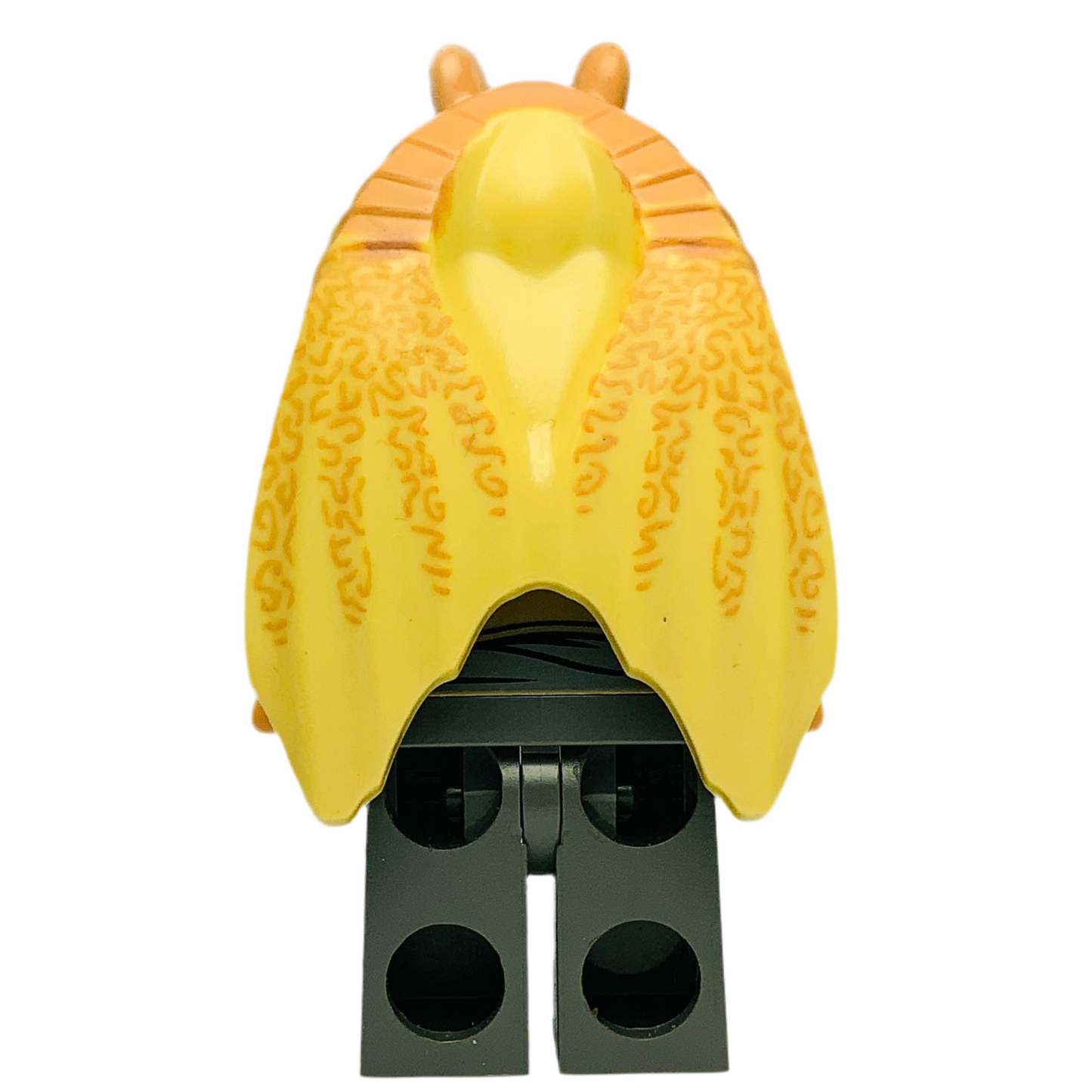 Jar Jar Binks - Dark Tan Torso, Printed Head with Dark Tan Top, Dark Bluish Gray Legs, sw0301 - LEGO® Star Wars Minifigure