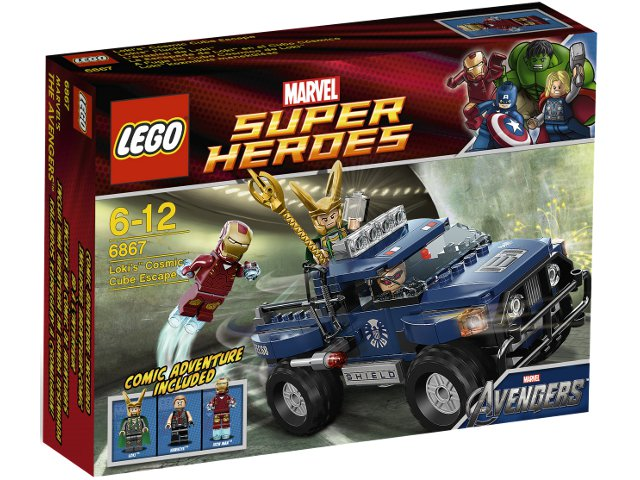 6867 - Loki's Cosmic Cube Escape - EMPTY BOX ONLY