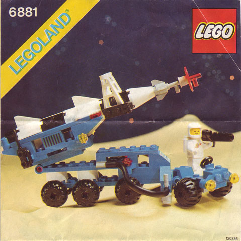 6881-Lunar Rocket Launcher - INSTRUCTIONS ONLY