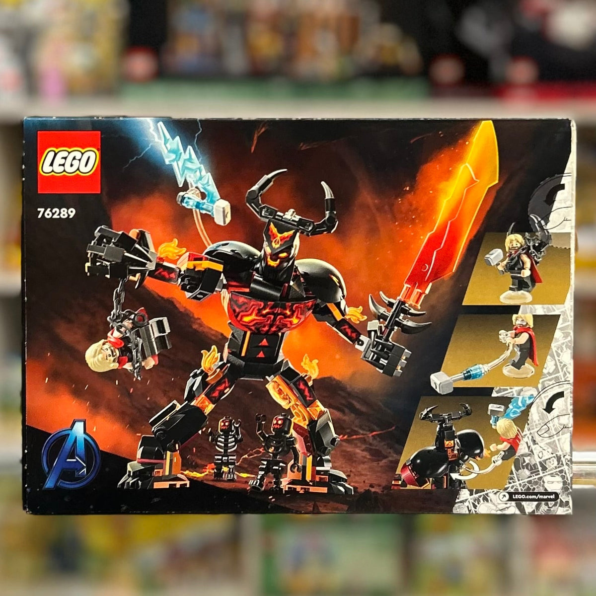 Thor vs. Surtur Construction Figure, 76289 - LEGO® Marvel Set