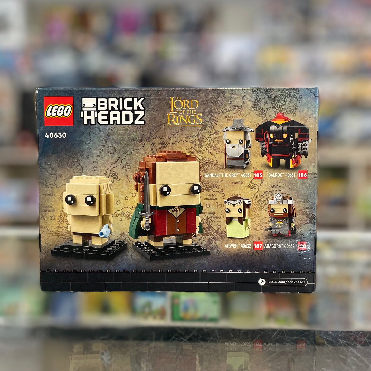 Frodo & Gollum 40630 - LEGO® Brickheadz The Lord of the Rings Set