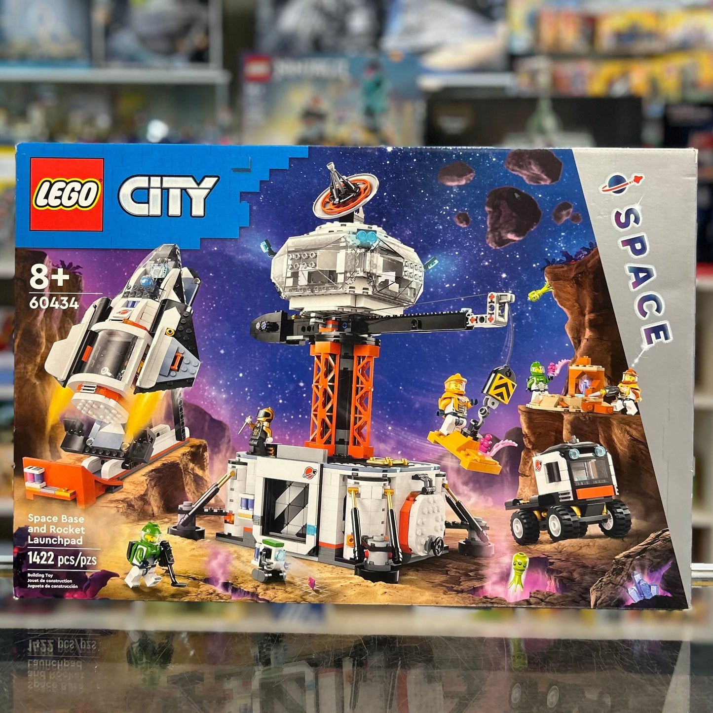 60434 - Space Base and Rocket Launchpad - EMPTY BOX ONLY