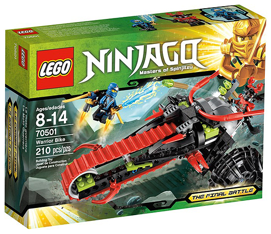 70501 - Warrior Bike - EMPTY BOX ONLY