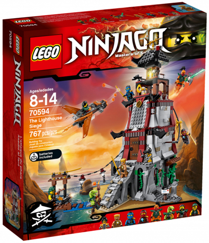 70594 - The Lighthouse Siege - EMPTY BOX ONLY