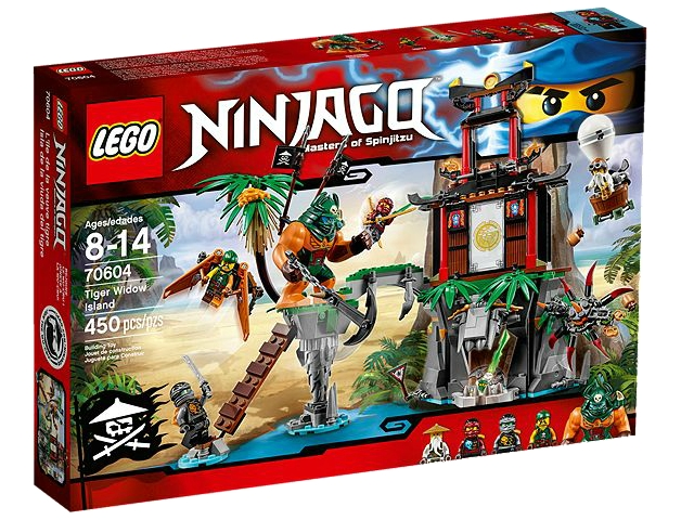70604 - Tiger Widow Island - EMPTY BOX ONLY