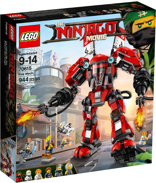 70615 - Fire Mech - EMPTY BOX ONLY
