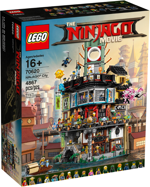 70620 - NINJAGO City - EMPTY BOX ONLY