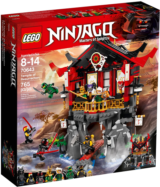 70643 - Temple of Resurrection - EMPTY BOX ONLY
