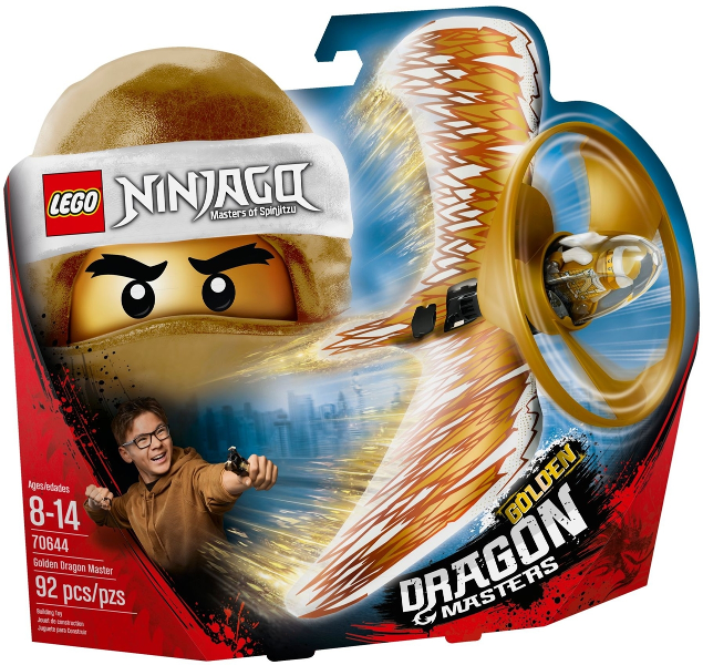 70644 - Golden Dragon Master - EMPTY BOX ONLY