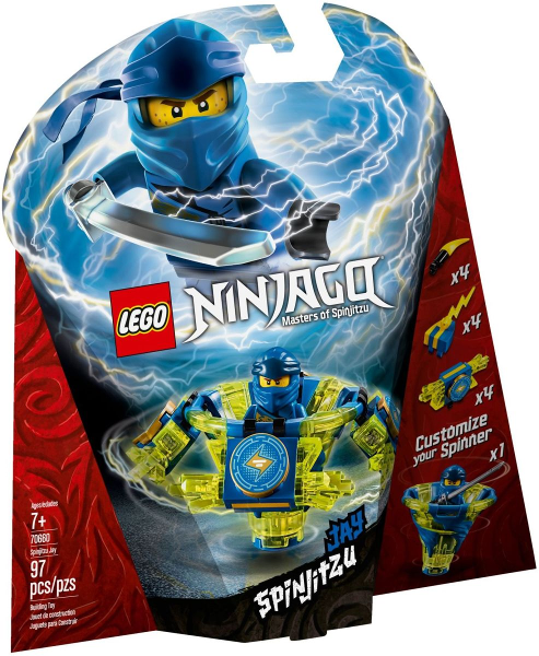 70660 - Spinjitzu Jay - EMPTY BOX ONLY