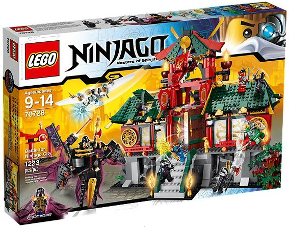 70728 - Battle for Ninjago City - EMPTY BOX ONLY
