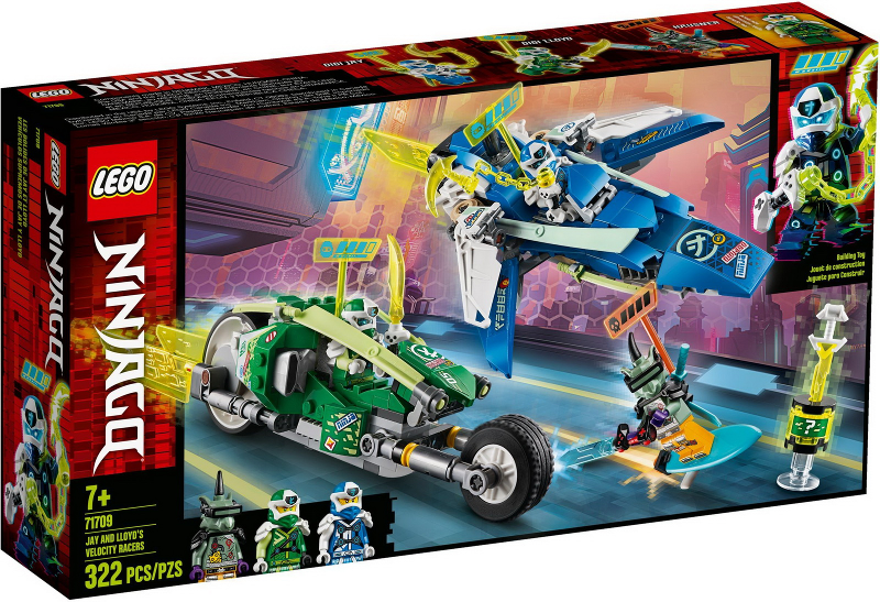 71709 - Jay and Lloyd's Velocity Racers - EMPTY BOX ONLY