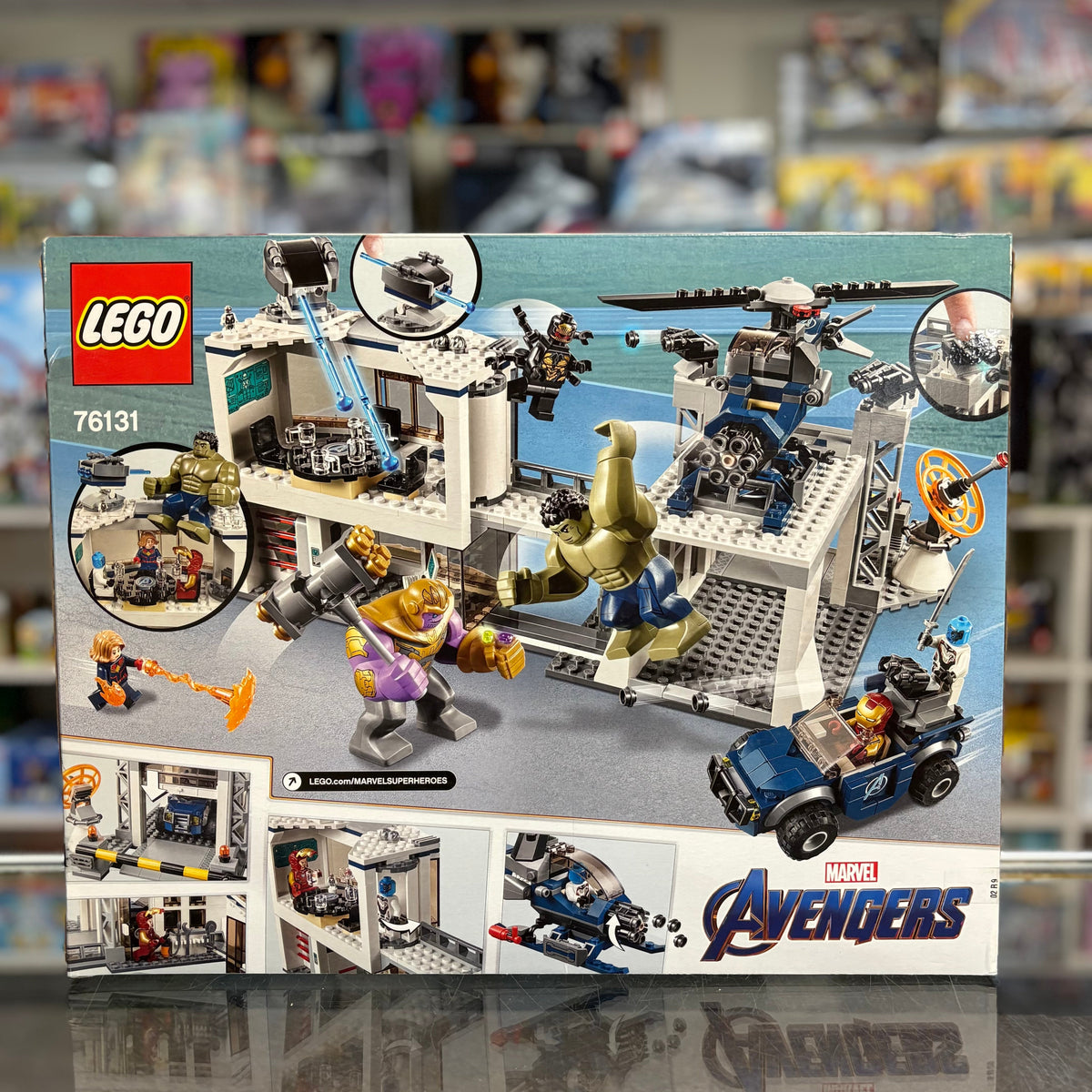 Avengers Compound Battle, 76131