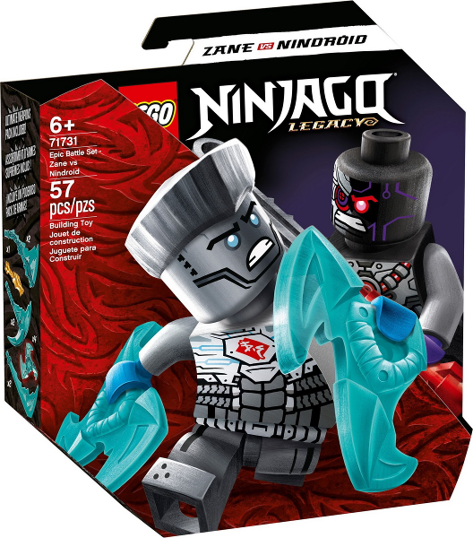 71731 - Epic Battle Set - Zane vs Nindroid - EMPTY BOX ONLY