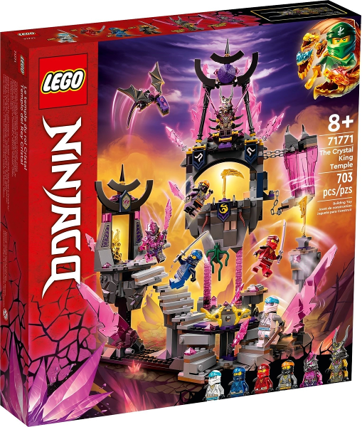 71771 - The Crystal King Temple - EMPTY BOX ONLY