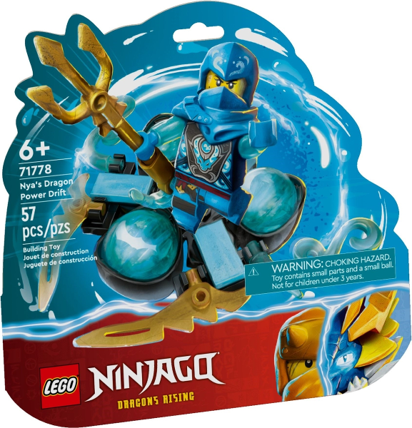 71778 - Nya's Dragon Power Drift - EMPTY BOX ONLY