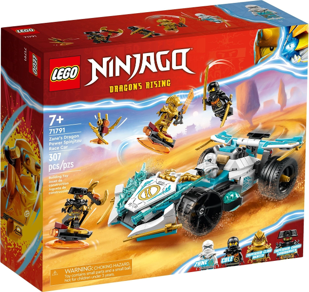 71791 - Zane's Dragon Power Spinjitzu Race Car - EMPTY BOX ONLY