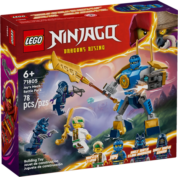 71805 - Jay's Mech Battle Pack - EMPTY BOX ONLY