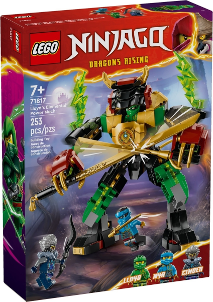 71817 - Lloyd's Elemental Power Mech - EMPTY BOX ONLY