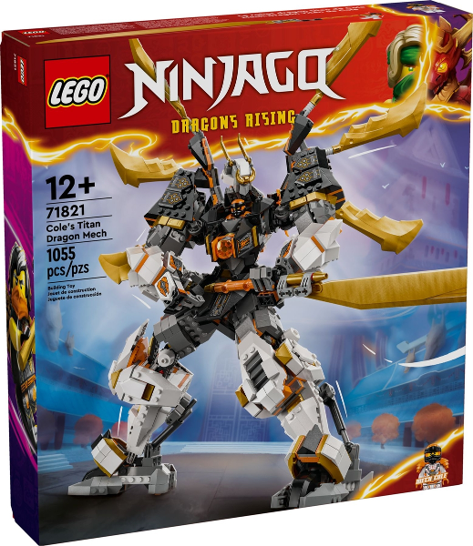 71821 - Cole's Titan Dragon Mech - EMPTY BOX ONLY