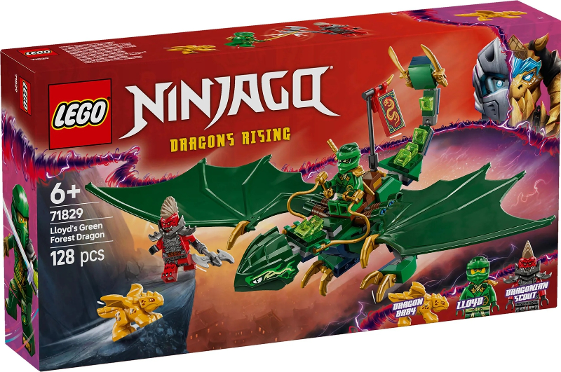 71829 - Lloyd's Green Forest Dragon - EMPTY BOX ONLY